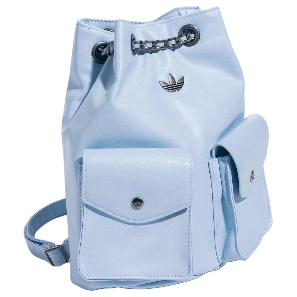 Adidas Originals Simple Convenient Synthetic Leather Backpack Regular Women backpack Blue KW4751