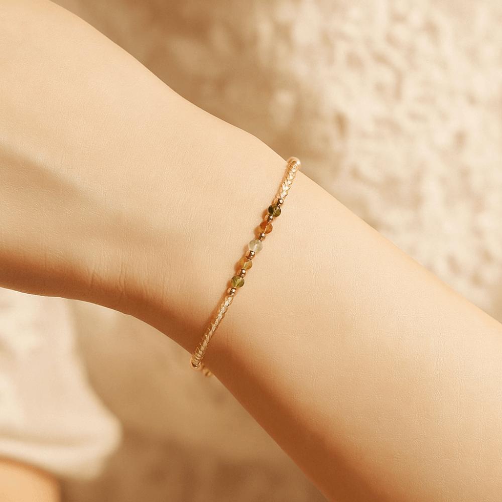 Waterproof Wealth Attraction Bracelet Jewelry Citrine Get Rich Bangle  Jewelry Accessories
