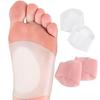 2Pairs Soft Silicone Arch Support Sleeves Flat Foot Plantar Fasciitis Cushions