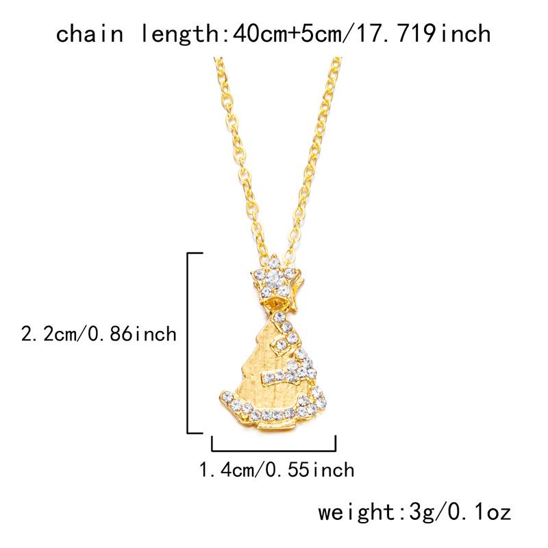 Women's Christmas Tree Pink Crystal Zircon Star Pendant Earrings Bright Snowflake Glitter Pink Jewelry Gift