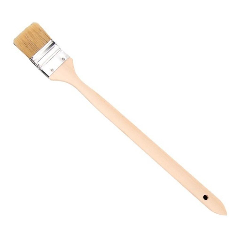 Long Handle Marine Paint Brush Solid Wood Handle Clean Brush New Wall Painting Brush Cleaning Tool