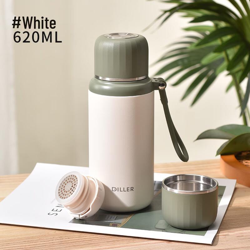 Dileber Portable Stainless Steel Tea Infuser Travel Mug