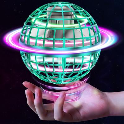 Tikduck Uçan Top Jiroskop Uçan Işık Topu Oyuncak Süzülen Bumerang Döndürücü RGB Işıklı Döndürme USB Şarj Edilebilir Mini Drone Çocuklar Yetişkinler için Popüler