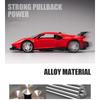 1/32 Laferrari  P80C Alloy Racing Car Model Diecast Metal Toy Sports Car Model Simulation Sound and Light Collection Children Gift