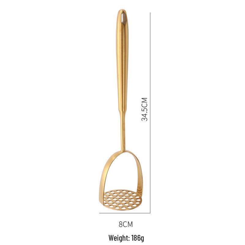 304 Stainless Steel Multifunctional Potato and Pumpkin Masher for Baby Food