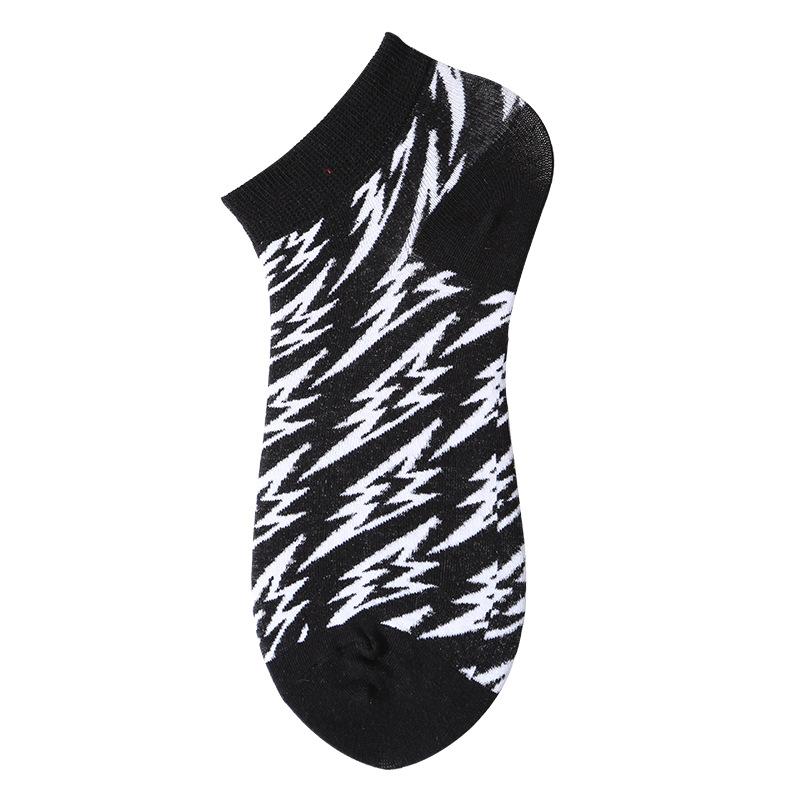 Spring Summer Socks Men Women Sock INS Brand Panda Printed Cotton Socks Europe America Street Short Low Cut Unisex Funny Sox