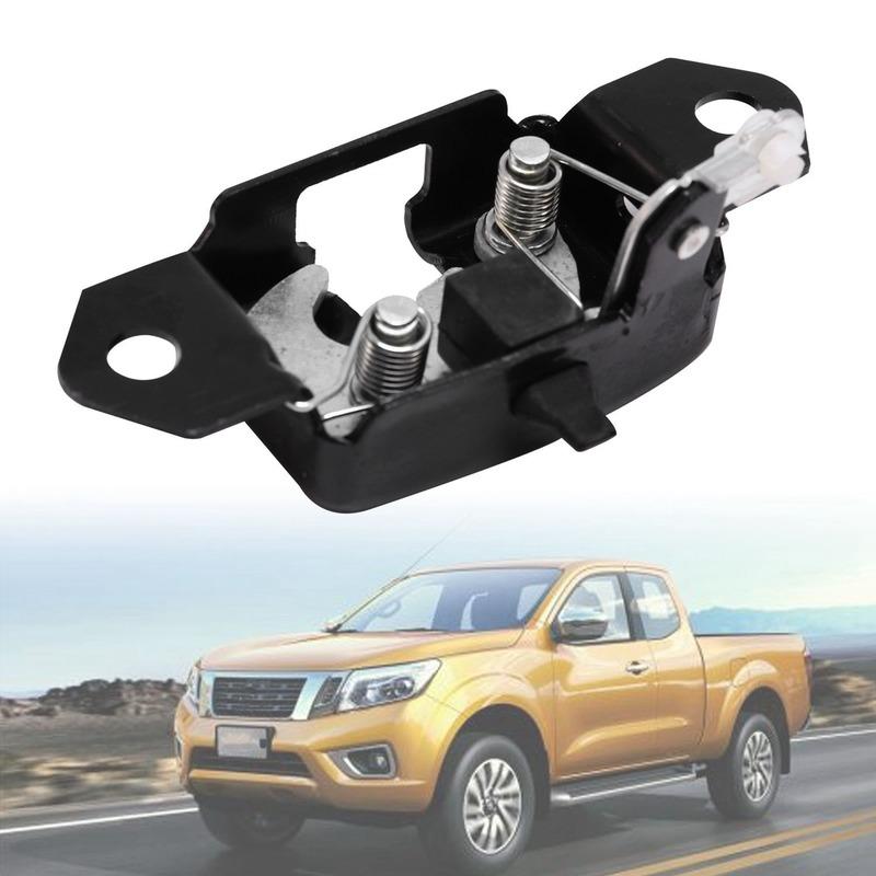 2 Pcs Black Car Tailgate Lock Rear Door Lock Tail Door Lock For Nissan Navara D40 2004-2012 90503-JT30A 90503-EB700