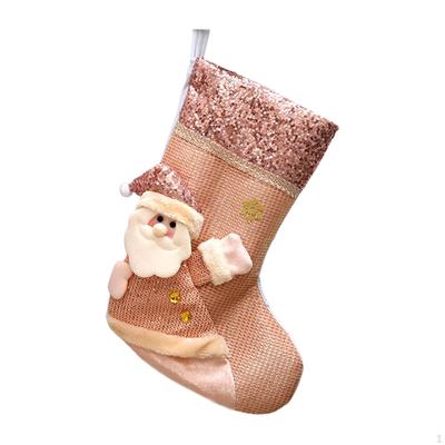 Christmas Stocking Decoration Decorative Hanging Sock for Year Party