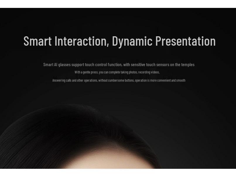 High-Definition AI Camera Glasses with 8MP Video, Image Recognition, Translation & Photography Features