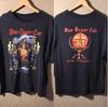 Blue Oyster Cult On Tour Rock Concert Black 2 Side T-shirt