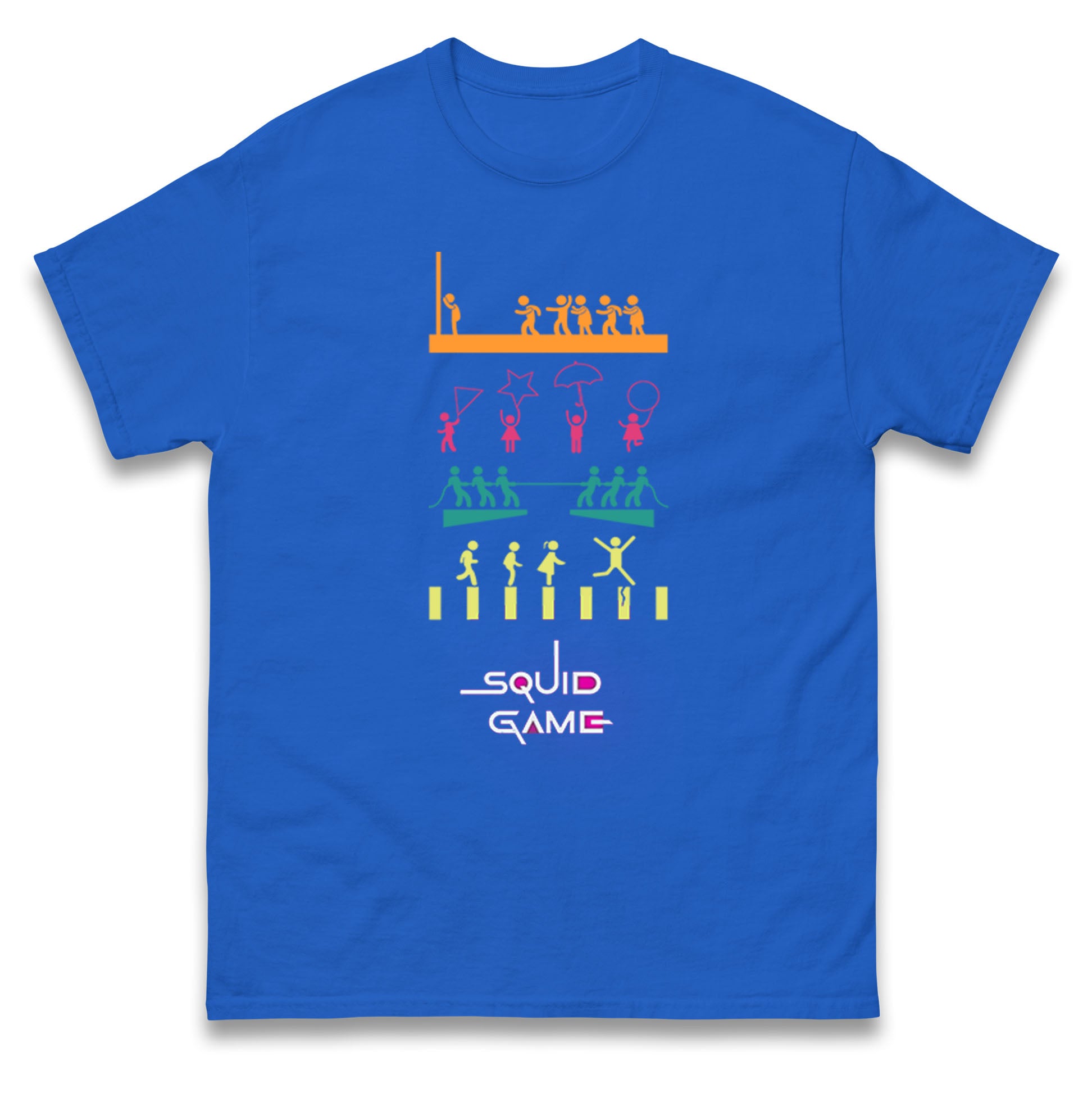 Squid Game Games Mens T Shirt Womens Tops Tees M
