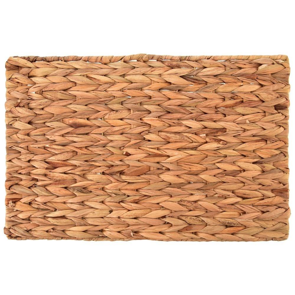 Rectangular seagrass table mat 45x30 cm