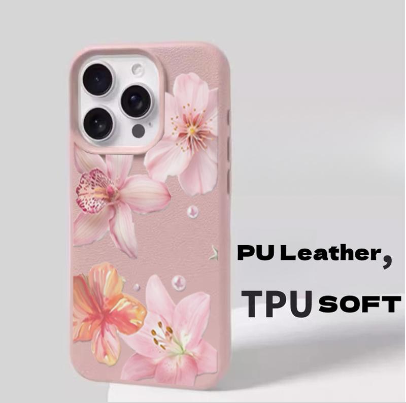 Violet Flowers CaseFor Realme C53 C51 C55 C35 C63 C61 C20 C21Y C25Y C75 5 5i 8 V13 NARZO 50 50A NOTE 60 P3X 15 12 PRO Plus Cover