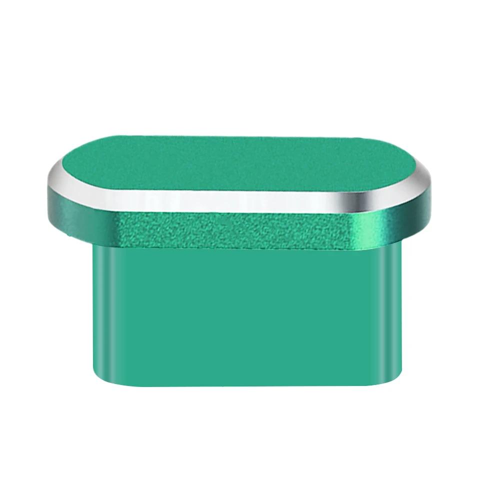 Type C Charging Hole Bung USB-C Dust Plug Metal Cover for Phone Grime Dirt Protection Charging Port for Iphone 15 Plus Pro Max