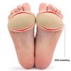 Women's High-Heel Three-Hole SEBS Forefoot Pads - Thickened, Anti-Slip, Anti-Wear, Half-Size Protection.