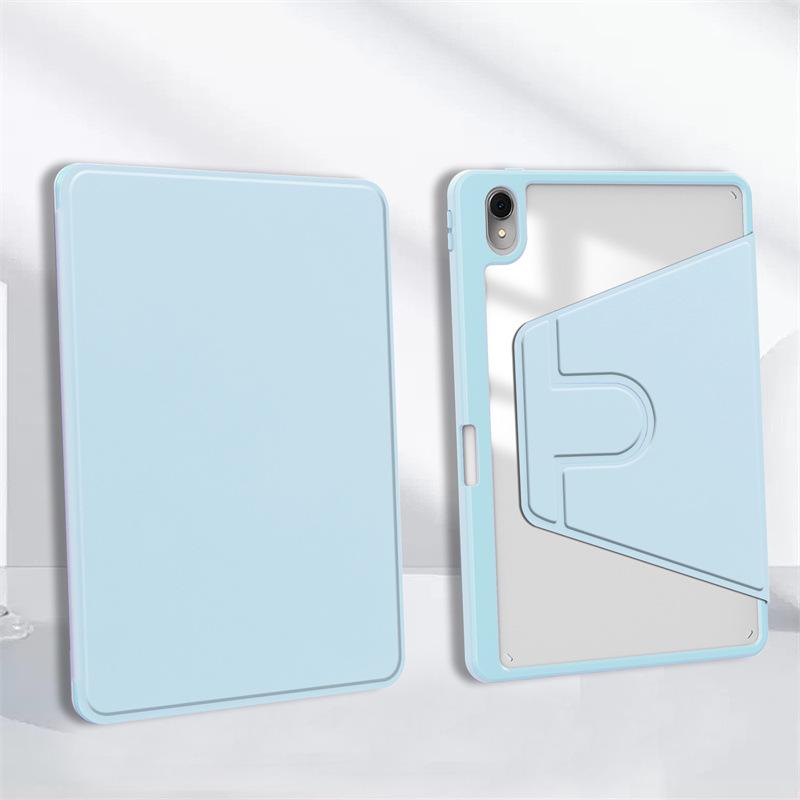 Compatible Huawei MatePad 11.5S Rotating Ultra-Thin Acrylic Leather Case with Pen Slot