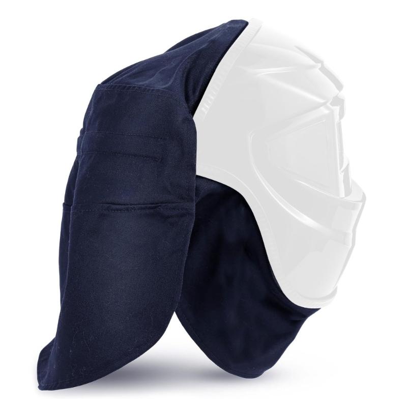 Svetsmask Skyddskåpa Med Avtagbar Haklapp Hög Hållbarhetstyg Universell Passform De Flesta Masker Lättvikt