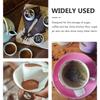 4Pcs Elegant Tinplate Canister Set Tea Jar Coffee Sugar Container Candy Storage Jar with Smooth Finish and Polished Lid for Home