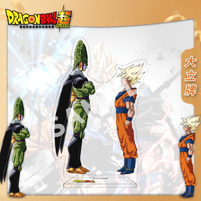Dragon Ball Acrylic Stand Anime Figure Double Sided Tall Definition Collectible Display Standee Merchandise Great for Daily Use