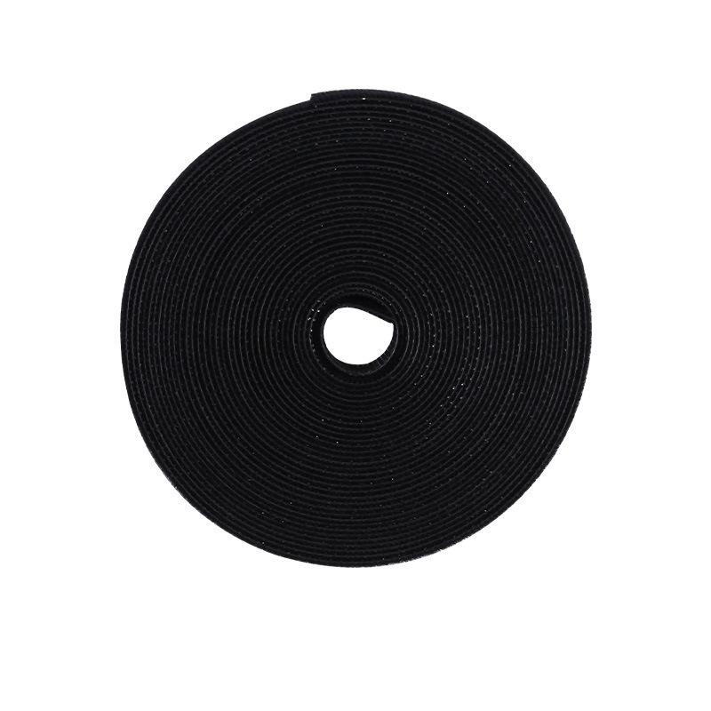 1 Roll Reusable Fastening Tape Cable Ties, Multi-Purpose Cord Organizer, Computer And TV Wire Storage, Data Cable Management Tie