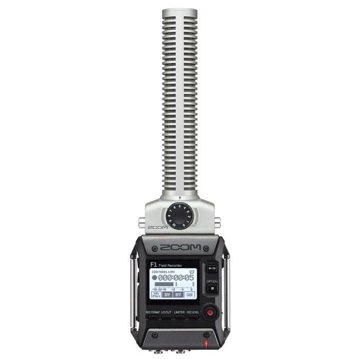 Zoom F1-SP Field Recorder Shotgun Microphone Set (Silver)