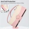 Magnetic Crossbody Lichee Pattern Cards Solt Wallet Leather Phone Case For iPhone 17 Pro Max 16 Plus 15 14 13 Long Lanyard Cover