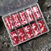Winter Starry Sky Autumn Leopard Stickers Nail Foil Tortoiseshell Amber