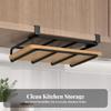 Hanging Kitchen Rack Space-Saving for Compact Kitchens, Apartments