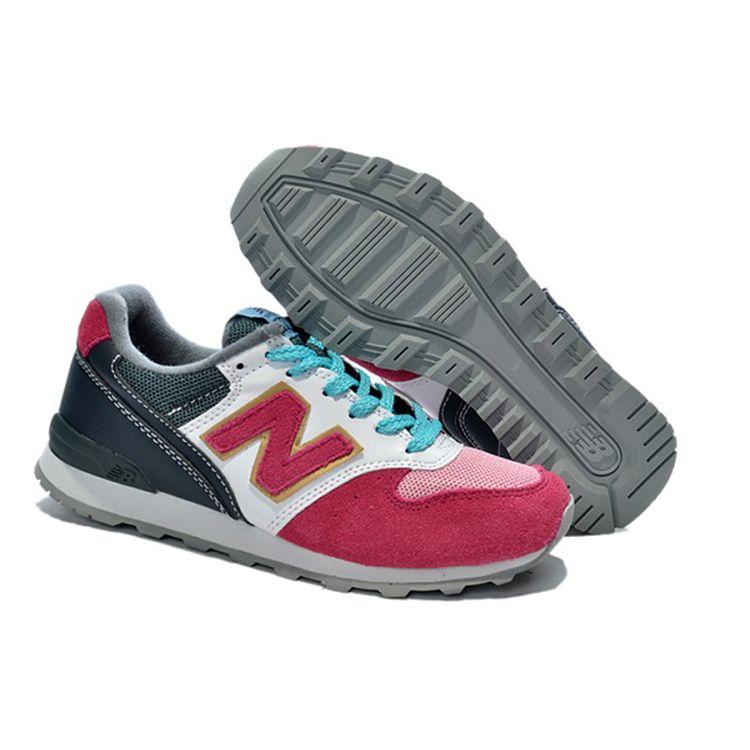 New Balance Nb 996 Cool Low-Top Running Shoes Women Running Shoes White Purple WR996CLD