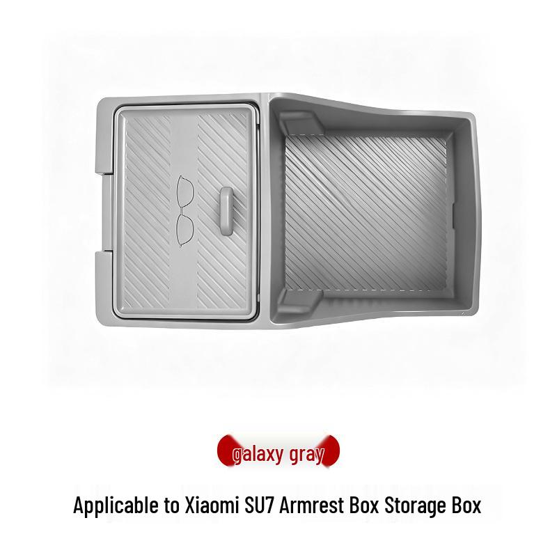 Silicone Storage Box for Xiaomi YU7 Armrest: Fits 25 Models, New Energy Interior