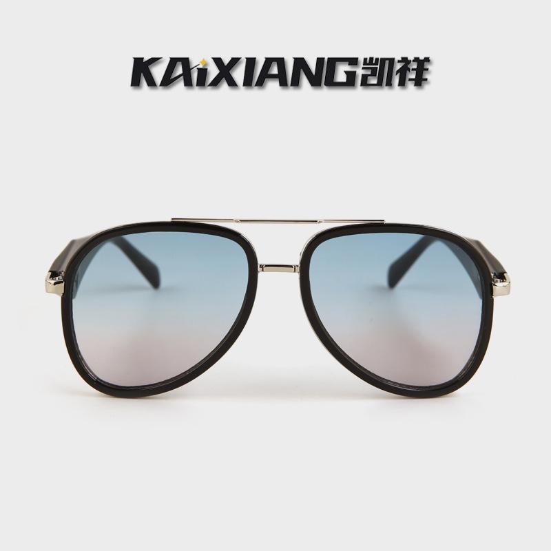 New stylish and sophisticated sunglasses, men's aviator sunglasses, retro pilot-style eyewear, and women's European and American-style sunglasses