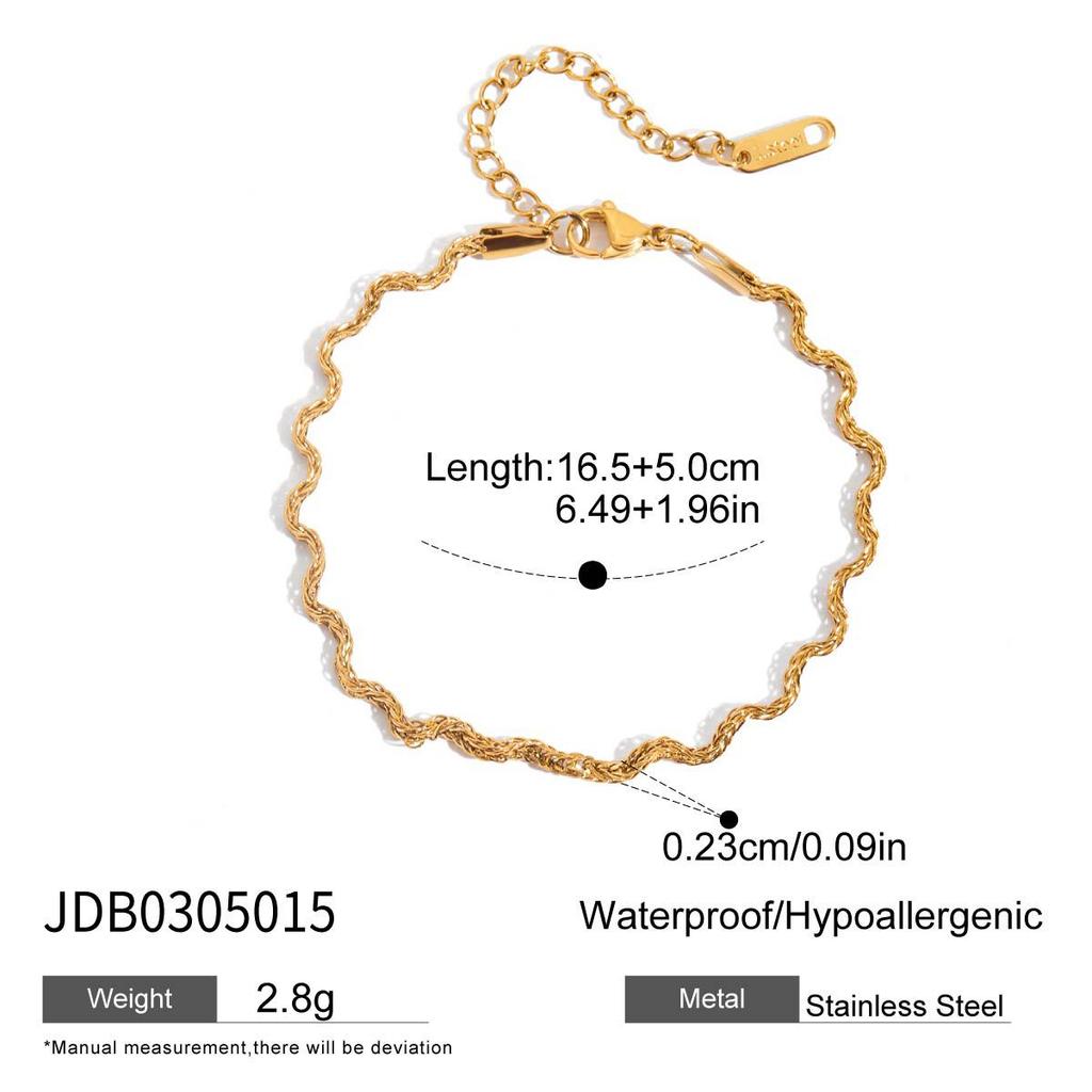 European and American stainless steel jewelry bracelets are specially supplied with explosive titanium steel sand gold