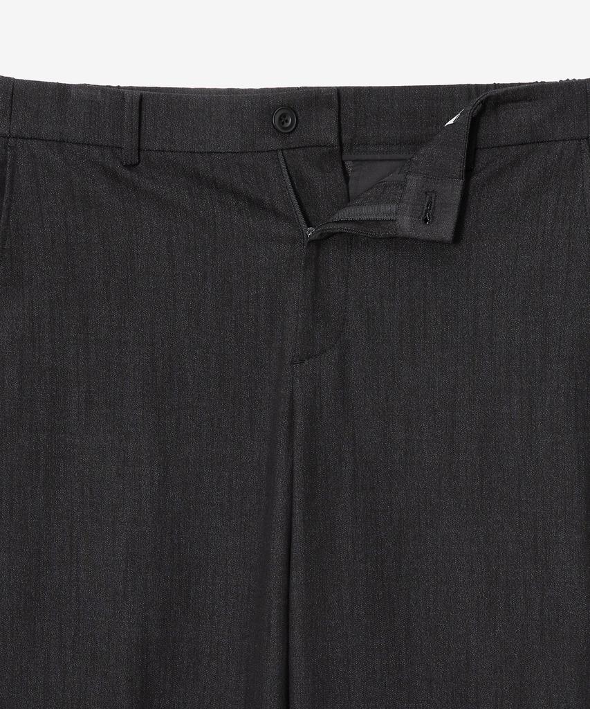 MINDBRIDGE [Couture] Denim-Like Semi-Wide Elastic Waist Pants