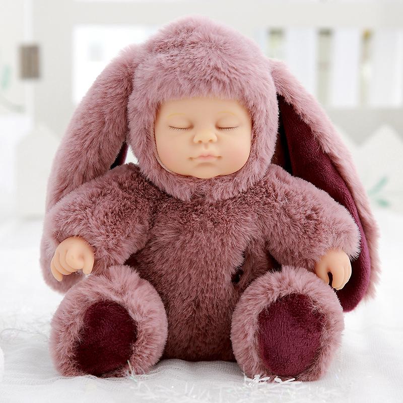 Baby Mini Cute Toy Stuffed Doll Simulated Vinyl Baby Realistic Children Girl