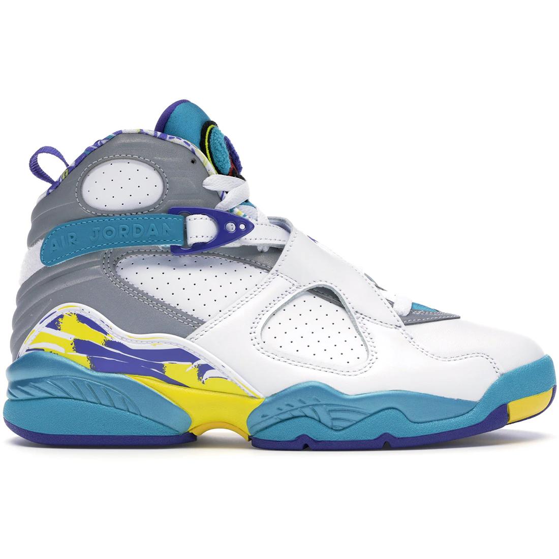 

Sneaker Jordan 8 Retro White Aqua (2019) (Women s)(CI1236-100) 38.5