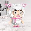Lezi 8181 Pretty Smart Sheep Stupid Wolf Cartoon Animal Monster Pet Mini Diamond Blocks Bricks Building Toy for Children No Box