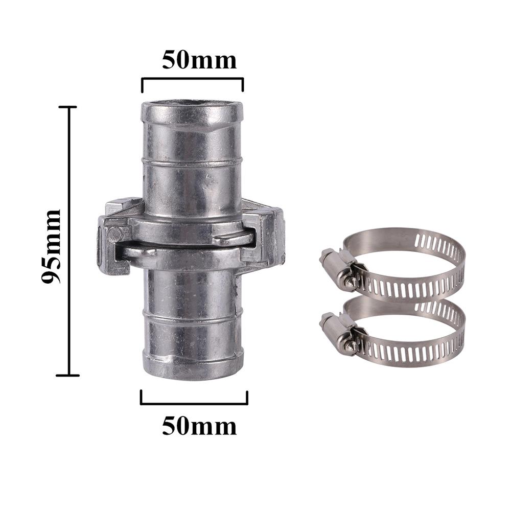 Quick Coupling Garden Watering Hose Connector Adapter Pipe Fitting With Clamp for Fire Hose Agriculture Irrigation Accessories