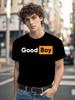 Guter Junge Grafik T-Shirt Grafik T-Shirt - Schwarz mit Orange...