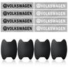 Pour Volkswagen VW 8 Pièces Autocollant de Porte de Voiture Film de Protection Anti-Rayures Poignée Auto Style de Voiture Pour Volkswagen Scirocco POLO Tiguan