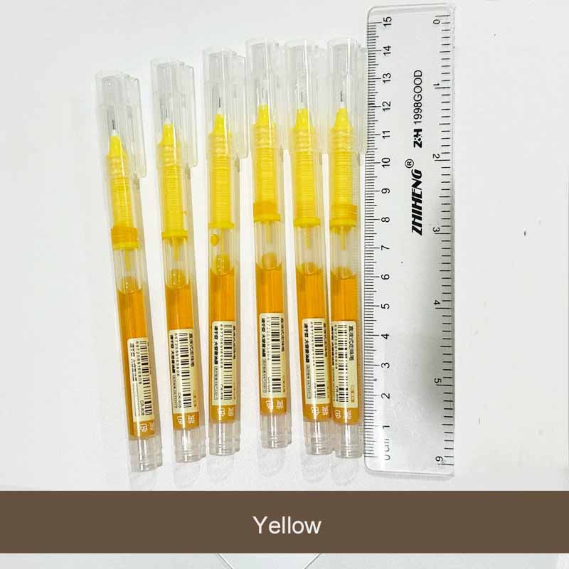 0.5mm Quick-Drying Large Capacity Smooth Rollerball Pens Gel Ink Pen Needle Point Fine Line Writing School & Office Supplies