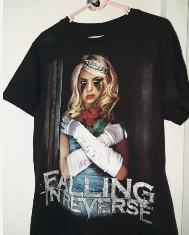 Rare Falling In Reverse The Drug In Me Is You T-shirt Black All Size S to 5XL S
