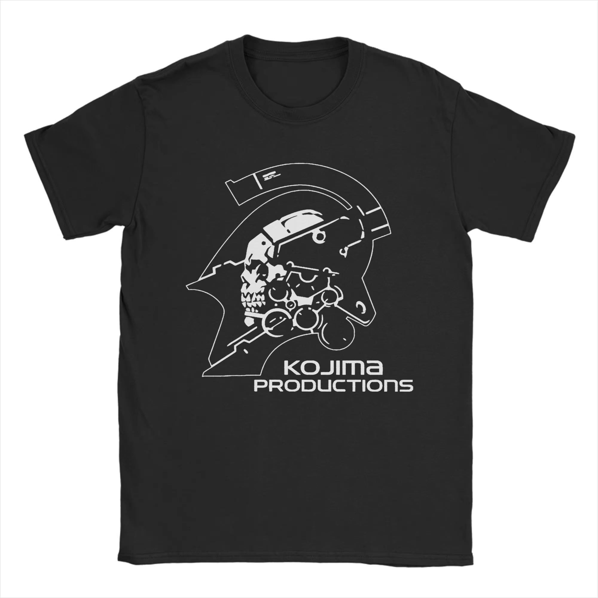 

Men s Death Stranding Kojima Productions T-Shirts Pure Cotton Top Tees Summer Short Sleeve T Shirt O Neck Tee Shirt - Men s S... S разноцветный