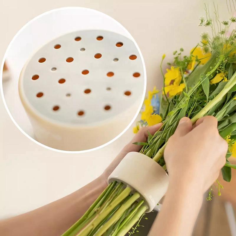 Spiral Ikebana Stem Holder Bouquet Flower Arranger Tool for Vases DIY Floral Flowers Stem Holder Plastic Flowers Vases Ikebana