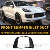 For Porsche 2015 2016 2017 2018 Cayenne GTS Turbo (958) Front Bumper Inlet Duct Left And Right OEM 95850594550 95850594650