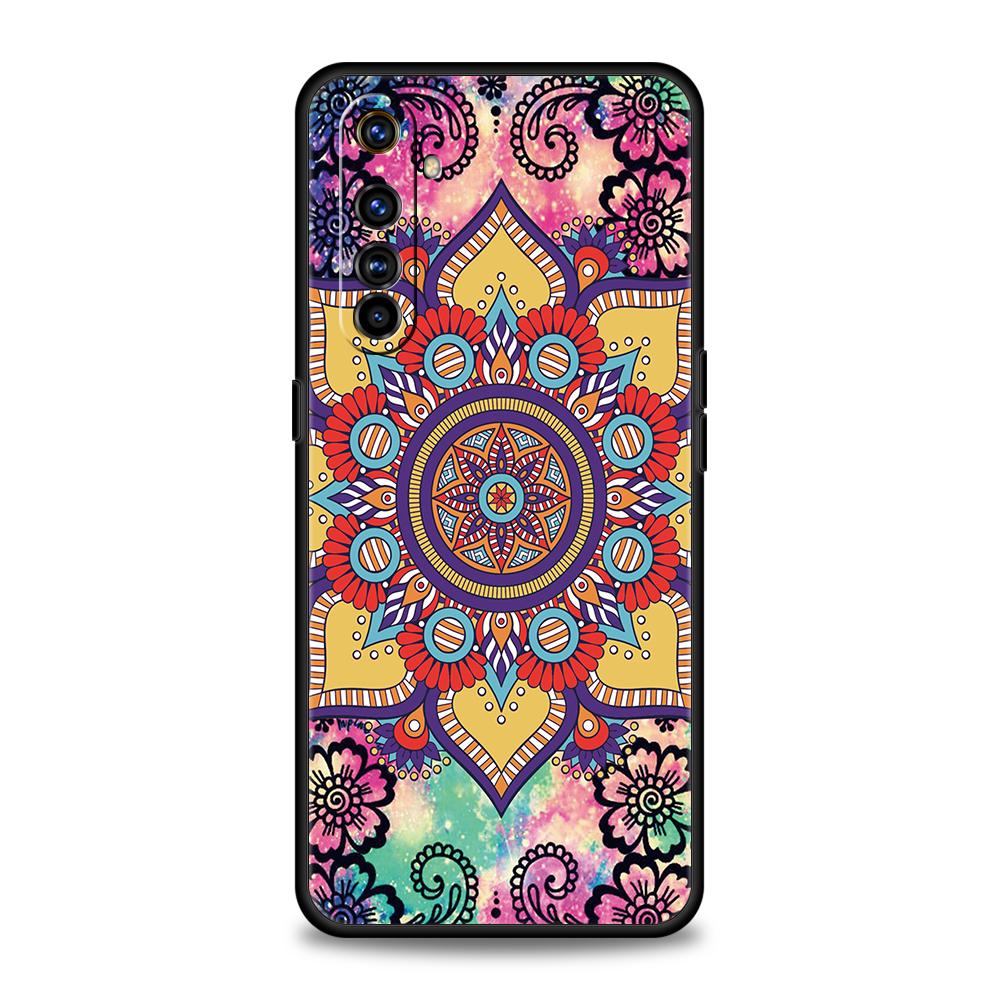 Mandala Soft Silicone For Realme 8i 9i 9 Pro Plus GT2 Pro C3 6 7 8 Pro C21 C11 C25 Pro 5G Shockproof Phone Cover Funda Coque Bag