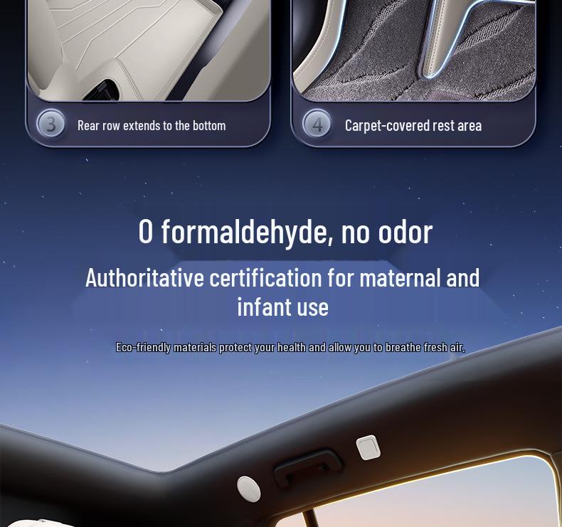 Changan Qiyuan Q05 Full-Coverage Car Floor & Trunk Mats, 26 Models Available.
