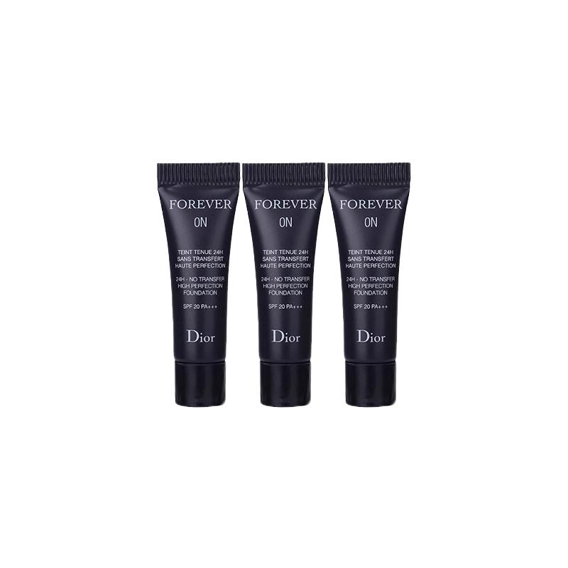 DIOR Long-Lasting Liquid Foundation Sample Size Long-Lasting Concealer Cream Skin Brightening 2.7ml*3 розовый