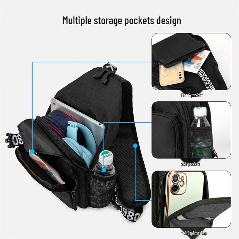 Lee Shen Men's Outdoor Chest Bag