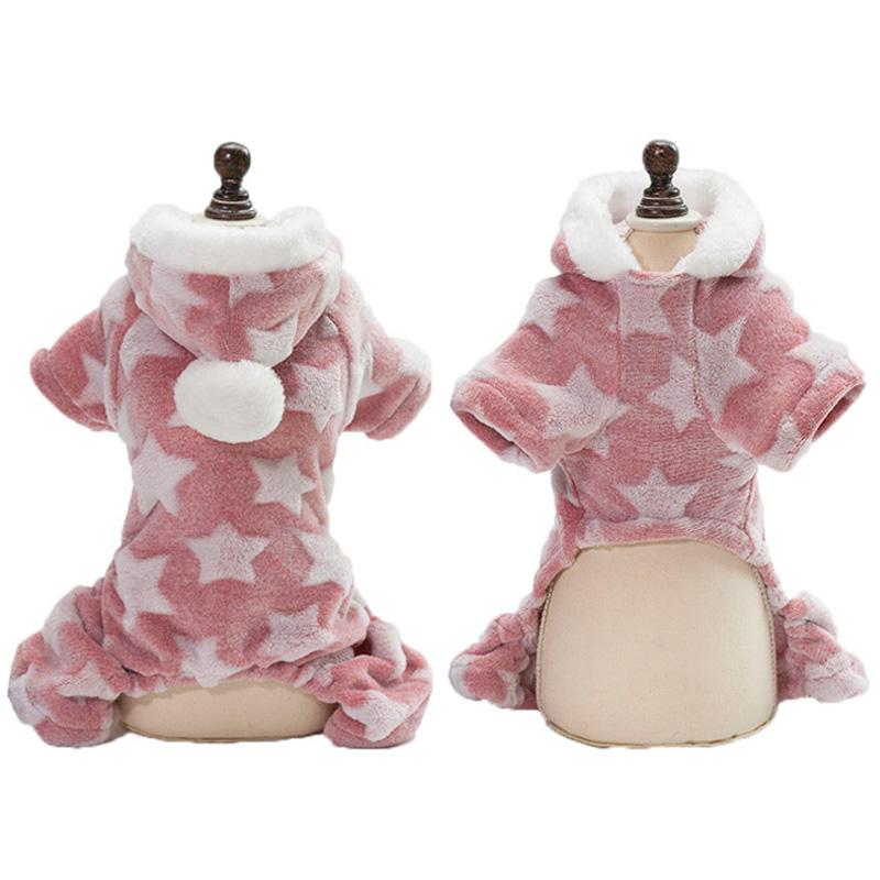 Winter Warm Pet Dog Jumpsuit for Small Dogs Pets Clothing Dachshund Shih Tzu Poodle Overalls Cat Pajamas Puppy Mascotas Clothes