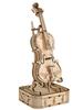 violin 3D Wooden Puzzle, Scale Model,DIY Model Kit, Handcraft Gift,Home Decoration,Mechanical Model Kit, Building Toy